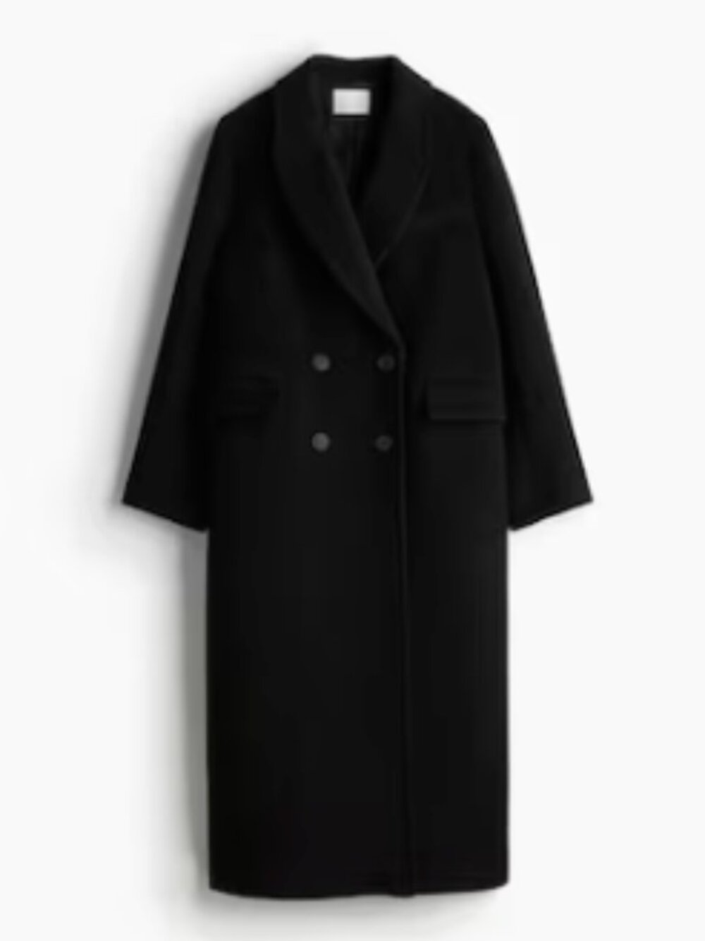 H&M Premium long wool coat - size M - excellent condition